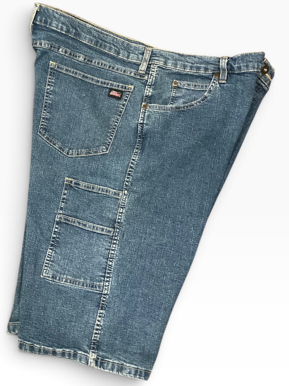 Genuine Dickies Men's Denim Carpenter Shorts Blue Size 40 EUC